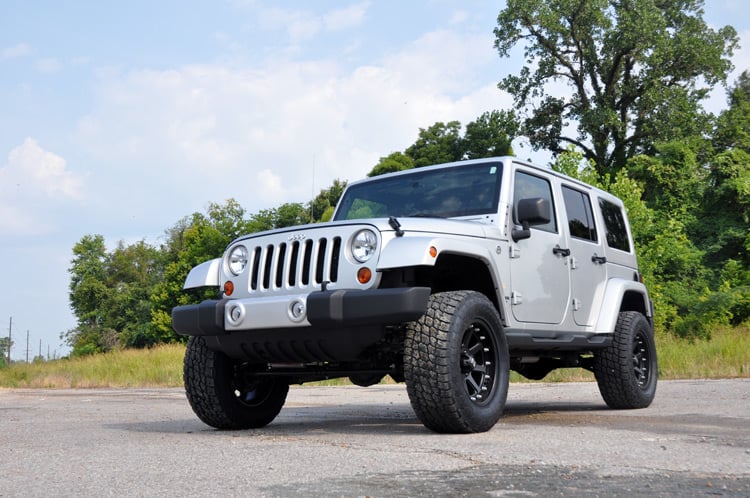 Jeep Wrangler Suspension Lift Kit - Rough Country - 3.25 Inch Lift Kit | M1 - '07-'10